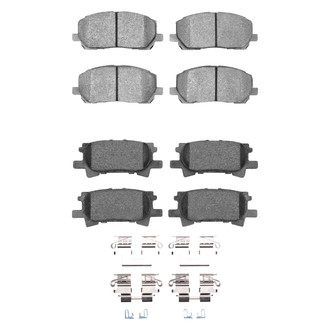 DFC® - 4000 HybriDynamic Hybrid Front and Rear Brake Pad Set