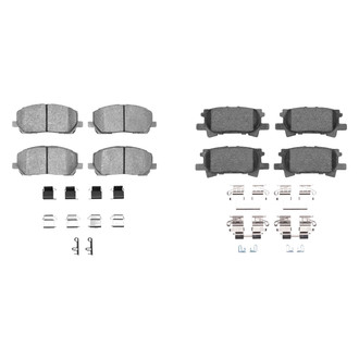 DFC® - 4000 HybriDynamic Hybrid Front and Rear Brake Pad Set