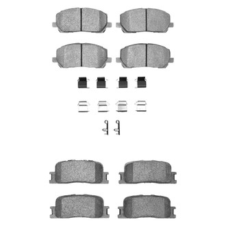 DFC® - 4000 HybriDynamic Hybrid Front and Rear Brake Pad Set