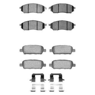 DFC® - 4000 HybriDynamic Hybrid Front and Rear Brake Pad Set