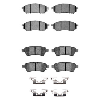 DFC® - 4000 HybriDynamic Hybrid Front and Rear Brake Pad Set