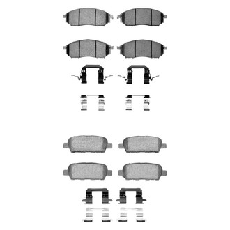 DFC® - 4000 HybriDynamic Hybrid Front and Rear Brake Pad Set