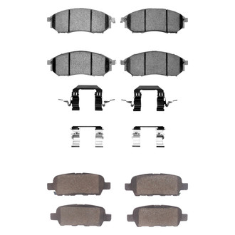 DFC® - 4000 HybriDynamic Hybrid Front and Rear Brake Pad Set