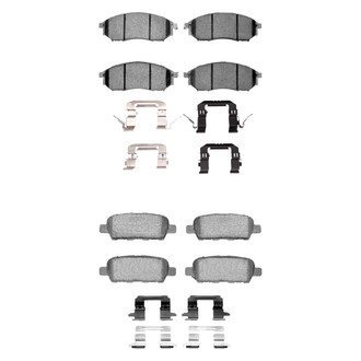DFC® - 4000 HybriDynamic Hybrid Front and Rear Brake Pad Set