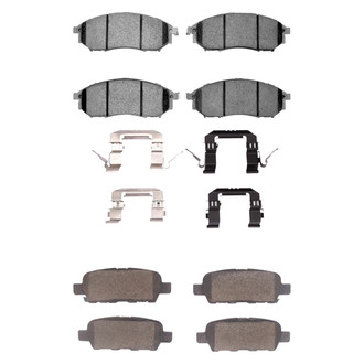 DFC® - 4000 HybriDynamic Hybrid Front and Rear Brake Pad Set