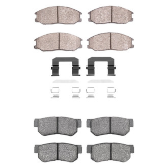 DFC® - 4000 HybriDynamic Hybrid Front and Rear Brake Pad Set