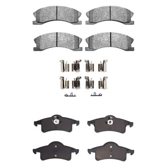 DFC® - 4000 HybriDynamic Hybrid Front and Rear Brake Pad Set