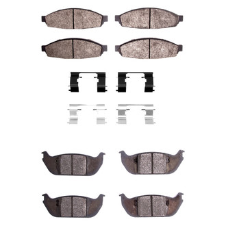 DFC® - 4000 HybriDynamic Hybrid Front and Rear Brake Pad Set