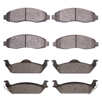 DFC® - 4000 HybriDynamic Hybrid Front and Rear Brake Pad Set