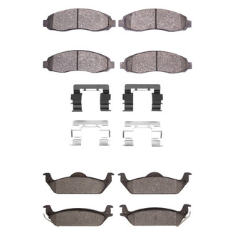 DFC® - 4000 HybriDynamic Hybrid Front and Rear Brake Pad Set
