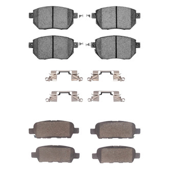 DFC® - 4000 HybriDynamic Hybrid Front and Rear Brake Pad Set