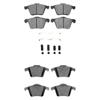 DFC® - 4000 HybriDynamic Hybrid Front and Rear Brake Pad Set