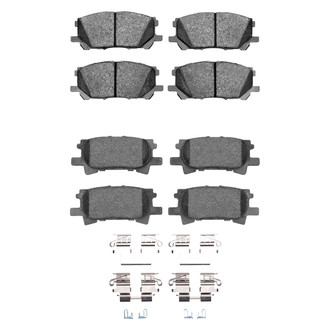 DFC® - 4000 HybriDynamic Hybrid Front and Rear Brake Pad Set