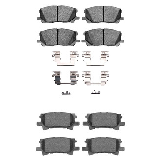 DFC® - 4000 HybriDynamic Hybrid Front and Rear Brake Pad Set