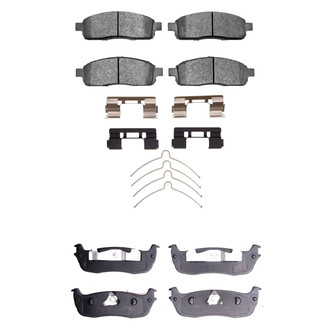 DFC® - 4000 HybriDynamic Hybrid Front and Rear Brake Pad Set