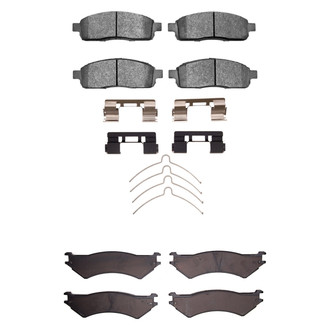DFC® - 4000 HybriDynamic Hybrid Front and Rear Brake Pad Set