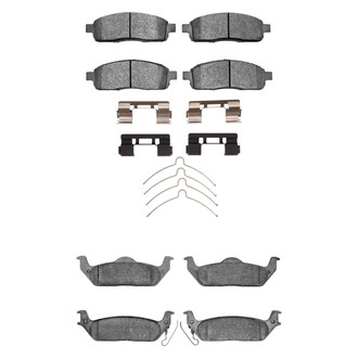 DFC® - 4000 HybriDynamic Hybrid Front and Rear Brake Pad Set