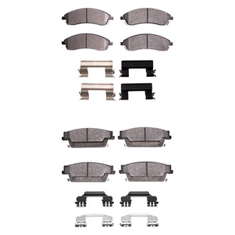 DFC® - 4000 HybriDynamic Hybrid Front and Rear Brake Pad Set