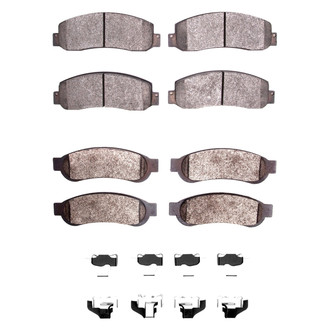 DFC® - 4000 HybriDynamic Hybrid Front and Rear Brake Pad Set