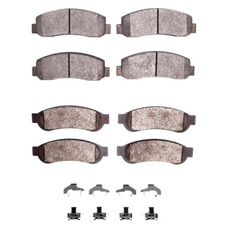 DFC® - 4000 HybriDynamic Hybrid Front and Rear Brake Pad Set