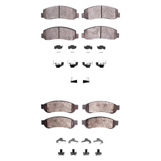 DFC® - 4000 HybriDynamic Hybrid Front and Rear Brake Pad Set