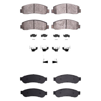 DFC® - 4000 HybriDynamic Hybrid Front and Rear Brake Pad Set