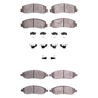 DFC® - 4000 HybriDynamic Hybrid Front and Rear Brake Pad Set