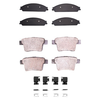 DFC® - 4000 HybriDynamic Hybrid Front and Rear Brake Pad Set