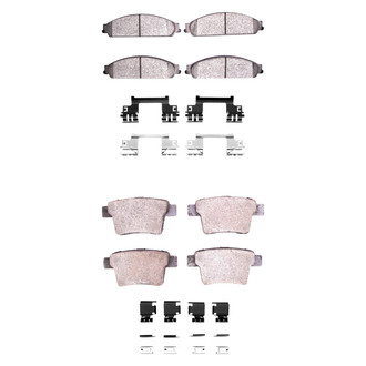 DFC® - 4000 HybriDynamic Hybrid Front and Rear Brake Pad Set