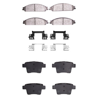DFC® - 4000 HybriDynamic Hybrid Front and Rear Brake Pad Set