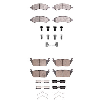 DFC® - 4000 HybriDynamic Hybrid Front and Rear Brake Pad Set