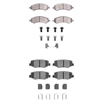 DFC® - 4000 HybriDynamic Hybrid Front and Rear Brake Pad Set