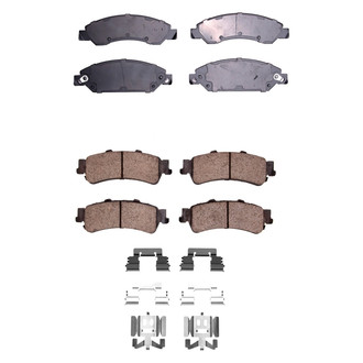 DFC® - 4000 HybriDynamic Hybrid Front and Rear Brake Pad Set