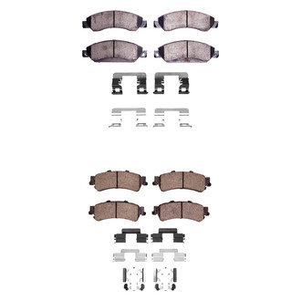 DFC® - 4000 HybriDynamic Hybrid Front and Rear Brake Pad Set