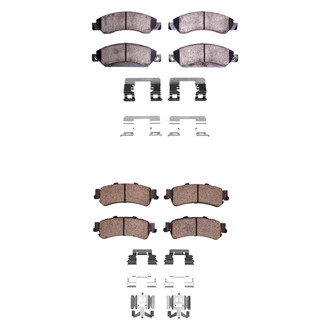 DFC® - 4000 HybriDynamic Hybrid Front and Rear Brake Pad Set