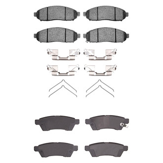 DFC® - 4000 HybriDynamic Hybrid Front and Rear Brake Pad Set
