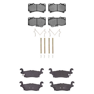 DFC® - 4000 HybriDynamic Hybrid Front and Rear Brake Pad Set