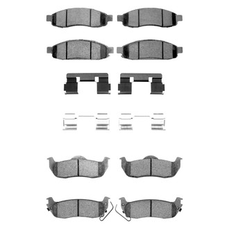DFC® - 4000 HybriDynamic Hybrid Front and Rear Brake Pad Set