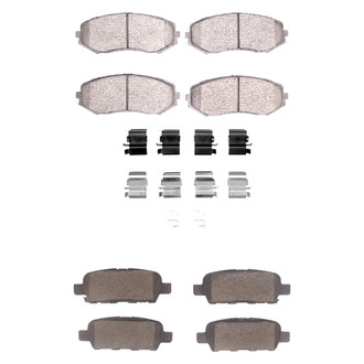 DFC® - 4000 HybriDynamic Hybrid Front and Rear Brake Pad Set