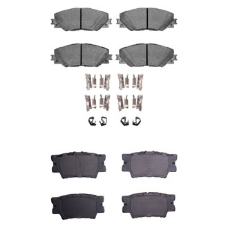 DFC® - 4000 HybriDynamic Hybrid Front and Rear Brake Pad Set