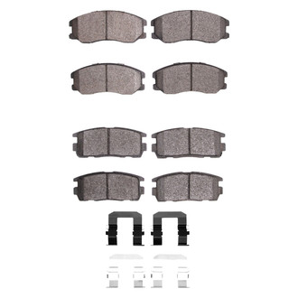 DFC® - 4000 HybriDynamic Hybrid Front and Rear Brake Pad Set