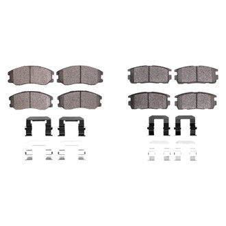 DFC® - 4000 HybriDynamic Hybrid Front and Rear Brake Pad Set