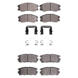 DFC® - 4000 HybriDynamic Hybrid Front and Rear Brake Pad Set