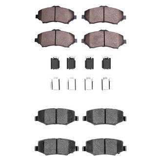 DFC® - 4000 HybriDynamic Hybrid Front and Rear Brake Pad Set