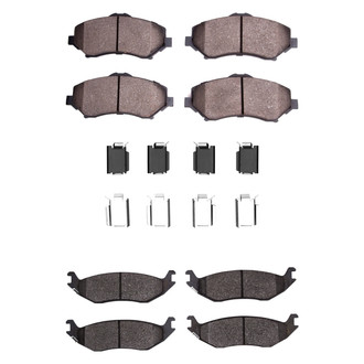 DFC® - 4000 HybriDynamic Hybrid Front and Rear Brake Pad Set