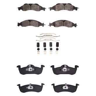 DFC® - 4000 HybriDynamic Hybrid Front and Rear Brake Pad Set