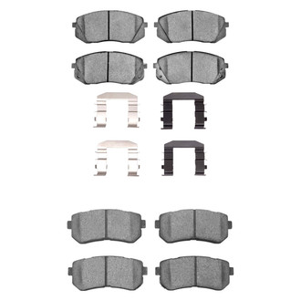 DFC® - 4000 HybriDynamic Hybrid Front and Rear Brake Pad Set