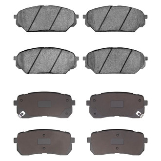 DFC® - 4000 HybriDynamic Hybrid Front and Rear Brake Pad Set