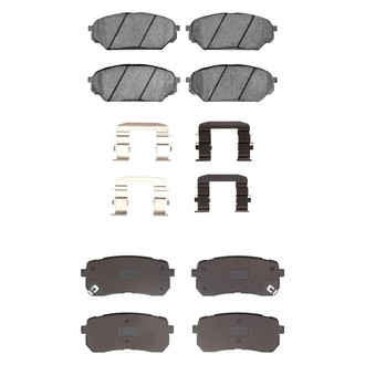 DFC® - 4000 HybriDynamic Hybrid Front and Rear Brake Pad Set