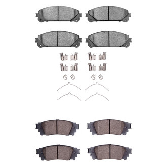DFC® - 4000 HybriDynamic Hybrid Front and Rear Brake Pad Set